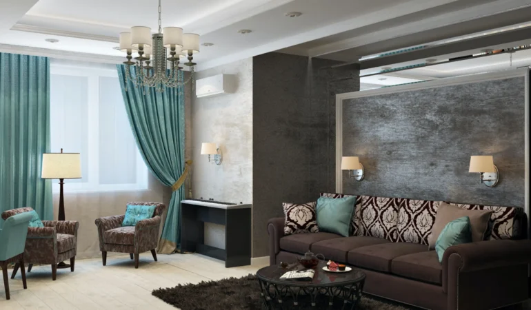 Living room interiors design