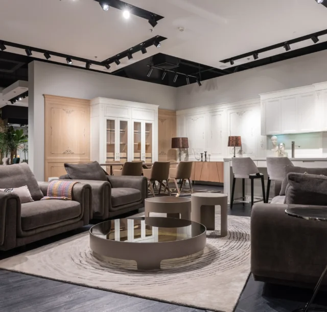 Brown theme Living Interiors